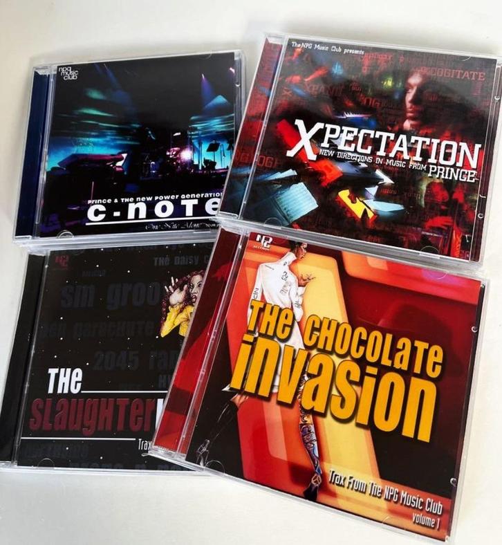 Prince NPG SET(Slaughter, C-Note, Chocolate, Xpectation) 4CD, Cd's en Dvd's, Cd's | Pop, Verzenden