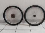 2 pneus de vélo 20 pouces devant et derrière, Gebruikt, Ophalen
