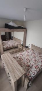 Slaapkamer compleet: Bed - Kast - ladekast- nachttafels, Huis en Inrichting, Slaapkamer | Complete slaapkamers, Zo goed als nieuw