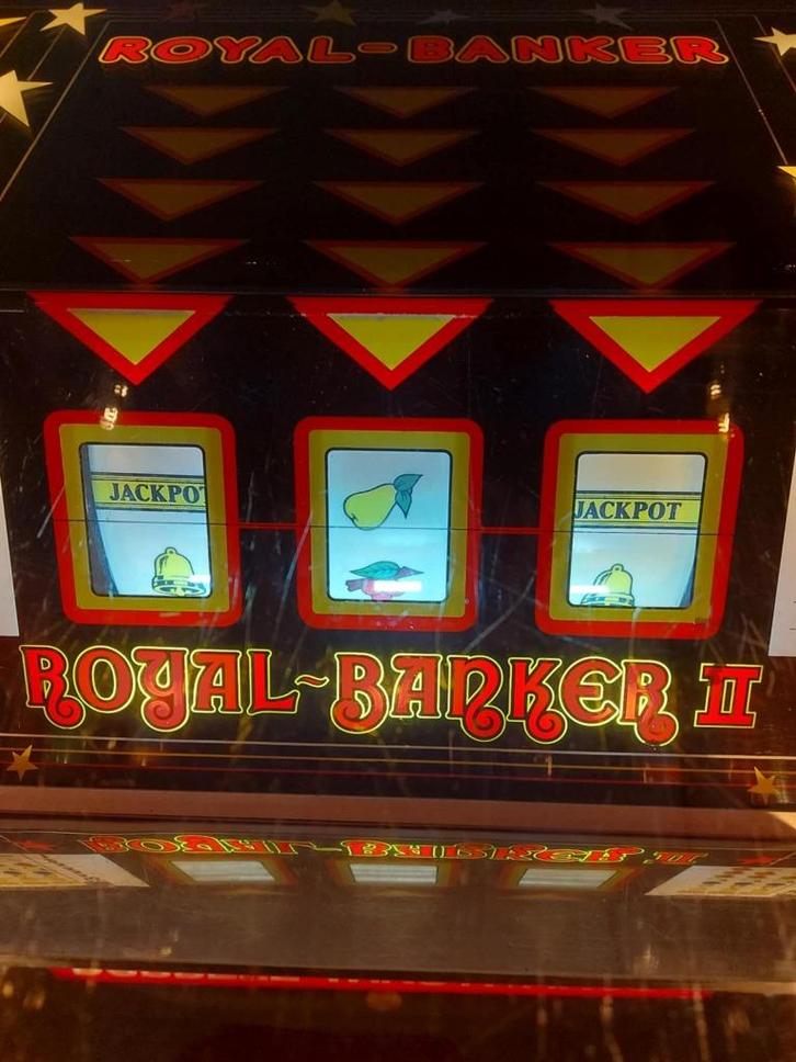 ROYAL BANKER II munten schuiver coinpusher Valco (2), Verzamelen, Automaten | Flipperkasten, Ophalen