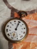 Orsol/moeris mooi bronzen zakhorloge antique, Overige merken, Overige materialen, Zakhorloge, Verzenden