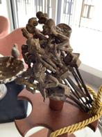 Bronzen figuurtjes 19e eeuw !, Antiquités & Art, Antiquités | Bronze & Cuivre, Bronze, Enlèvement