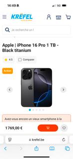 Iphone 16 pro 1 tb, Telecommunicatie, Mobiele telefoons | Apple iPhone, Ophalen of Verzenden, 1 TB