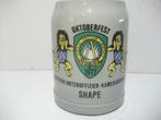 Bierkruik Oktoberfest 1977 SHAPE Vigilia Pretium Libertatis, Verzamelen, Ophalen, Zo goed als nieuw, Pul(len)