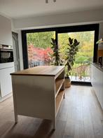 Keukeneiland wit hout Tornviken, Huis en Inrichting, Ophalen, Zo goed als nieuw, Wit, Hout