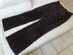 Fluwelen broek maat 36. Kleur donker bruin. Voor dame., Kleding | Dames, Ophalen, Zo goed als nieuw, Maat 36 (S), Bruin