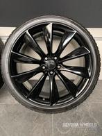 21'' originele Tesla Model S Turbine velgen + banden 5x120, 21 pouces, 265 mm, Pneus et Jantes, Véhicule de tourisme