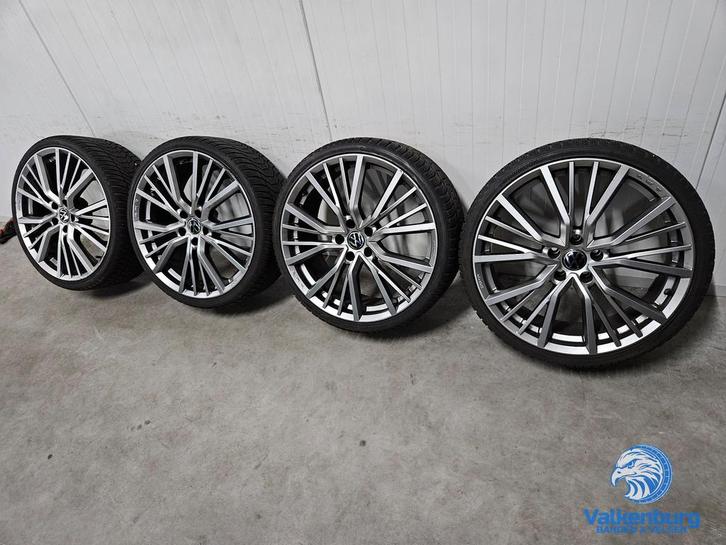 6-7mm! VW Audi VAG Seat Skoda 20 inch antraciete velgen 5x11, Auto-onderdelen, Banden en Velgen, Banden en Velgen, Winterbanden