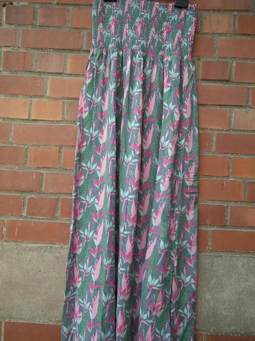 Lange jurk zonder bandjes voor dames. Maat L/XL (groen en ro, Kleding | Dames, Jurken, Nieuw, Maat 42/44 (L), Groen, Onder de knie