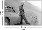James Bond Sean Connery & Aston Martin Poster | Nieuw, Verzenden, Nieuw, Film en Tv