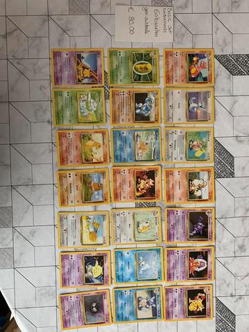 Cartes Pokémon de base  disponible aux enchères