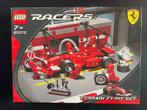 LEGO Racers 8375 Ferrari F1 Pit Set, Kinderen en Baby's, Speelgoed | Duplo en Lego, Ophalen, Zo goed als nieuw, Complete set, Lego