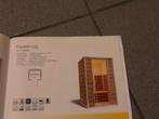 Infrarood cabine fusion 125, Sport en Fitness, Ophalen, Zo goed als nieuw, Infrarood, Complete sauna