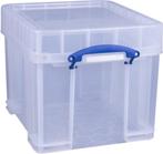 Opbergbox  hoog deksel  35l XL, transparant, Maison & Meubles, Accessoires pour la Maison | Poubelles, Synthétique, Enlèvement