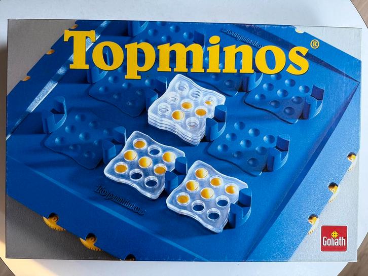NIEUW Topminos spel (Goliath), Hobby en Vrije tijd, Gezelschapsspellen | Overige, Zo goed als nieuw, Ophalen