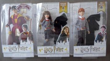 Set van 3 figuren uit de tovenaarswereld: Harry Potter, Herm beschikbaar voor biedingen