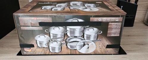 Batterie de casseroles, Maison & Meubles, Cuisine | Casseroles & Poêles, Neuf, Ensemble de casseroles, Aluminium, Plaques à induction