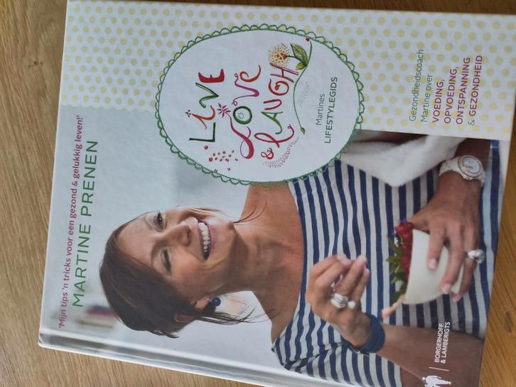 Martine Prenen - Live, Love & Laugh, Boeken, Gezondheid, Dieet en Voeding, Nieuw, Ophalen of Verzenden