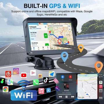 Nieuwe Android GPS Navigaties met Android Auto en Carplay