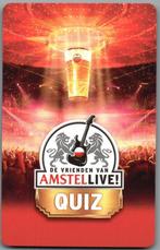 cartes à jouer - LK8520 - Amstel quiz, Collections, Cartes à jouer, Jokers & Jeux des sept familles, Comme neuf, Carte(s) à jouer