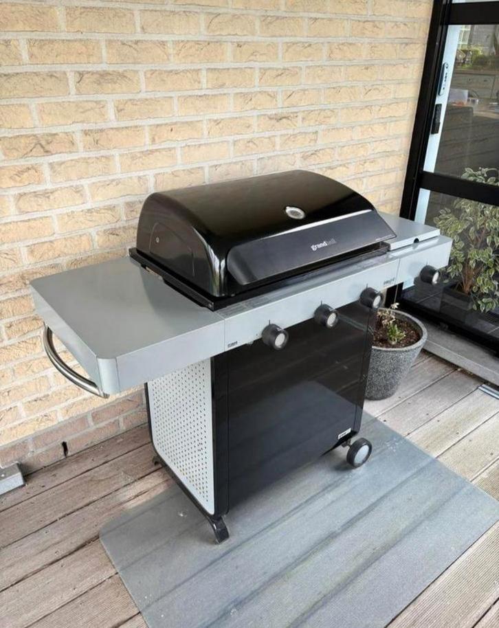Gas BBQ/plancha, Tuin en Terras, Gasbarbecues, Zo goed als nieuw, Ophalen
