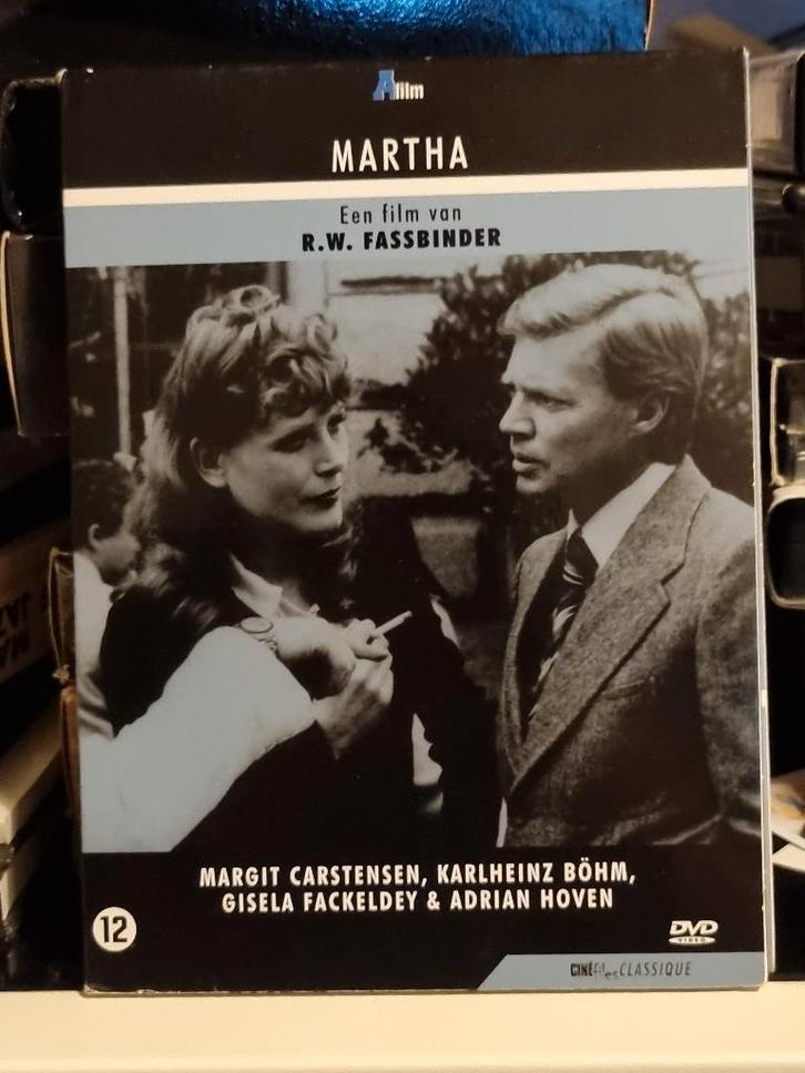 Martha + Angst vor der Angst, Fassbinder, Margit Carstensen, Cd's en Dvd's, Dvd's | Drama, Ophalen of Verzenden
