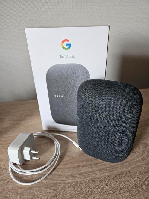 Google Nest Audio, Audio, Tv en Foto, Luidsprekerboxen, Zo goed als nieuw, Ophalen of Verzenden