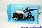 Vespa Primavera Zwart 1/12 New Ray, Verzenden, Nieuw, 1:9 t/m 1:12, Motor