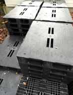 Kunststof paletten 100x120cm, Enlèvement, Utilisé