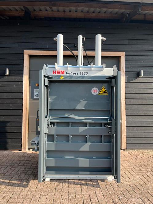 HSM V-Press 1160 MAX | 60 ton | Papierpers | Balenpers, Zakelijke goederen, Overige Zakelijke goederen, Ophalen of Verzenden