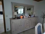 Eetkamer met dressoir, spiegel, barkast, tafel en 8 stoelen, Huis en Inrichting, Ophalen, Gebruikt