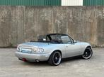 Mazda MX-5 1.8i 16v NA | Topstaat | Verlaagd | Sportuitlaat, Auto's, Mazda, Achterwielaandrijving, Zwart, 4 cilinders, Cabriolet