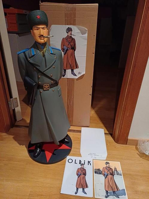 Enorme Saint Emett Olrik, Verzamelen, Stripfiguren, Zo goed als nieuw, Beeldje of Figuurtje, Overige figuren, Ophalen of Verzenden