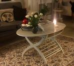Ovale Ikea salon tafel, Huis en Inrichting, Tafels | Salontafels, Ophalen, Zo goed als nieuw