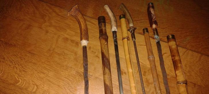 Speciale staven, Antiek en Kunst, Curiosa en Brocante, Ophalen of Verzenden