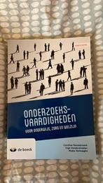 Onderzoeksvaardigheden 2021, Nieuw, Caroline Neckebroek, Inge Vanderstraeten, Mieke Verhaeghe, Overige niveaus, Nederlands