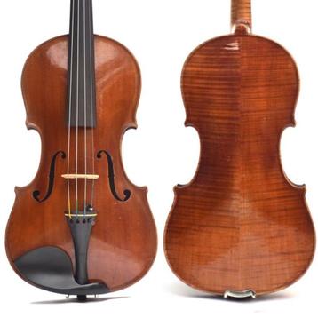 Oud-Duitse 4/4 viool - violin antieke vieux antique violon