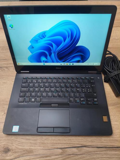 Dell Latitude E7470 (i7 - 16Gb - 256Gb SSD - Azerty), Computers en Software, Windows Laptops, Gebruikt, 15 inch, SSD, 2 tot 3 Ghz