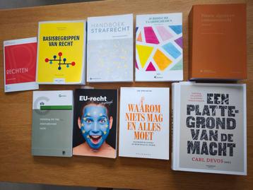 Bachelor rechten UGent 8 nieuwe boeken aan lage prijs 120eur beschikbaar voor biedingen