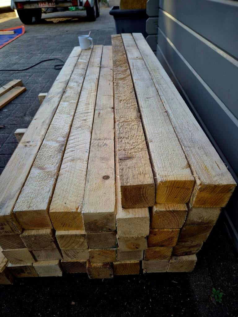 Kepers 7x7x150, Ophalen