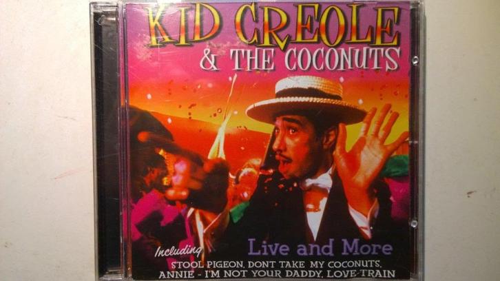 Kid Creole & The Coconuts - Live And More, Cd's en Dvd's, Cd's | Pop, Zo goed als nieuw, Verzenden