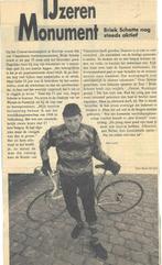 Wielrenner Briek Schotte Yzermonument, Envoi