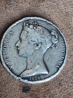 Zilveren medailledecoratie Krimoorlog 1854 Koningin Victo, Ophalen of Verzenden, Zilver