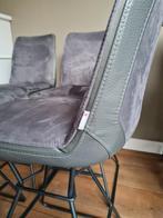 4 barkrukken, Huis en Inrichting, Barkrukken, 4 krukken, Ophalen, Leer