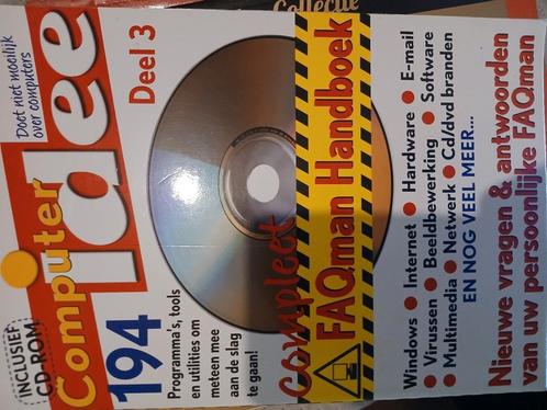 Compleet FAQman HANDBOEK 3. Computer Idee inclusief CD-ROM., Boeken, Informatica en Computer, Zo goed als nieuw, Software, Ophalen
