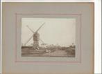 windmolen begin 1900 wenduine echte foto zeldzaam, Collections, Photos & Gravures, Comme neuf, Photo, Avant 1940, Bâtiment
