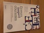 Boek Erreurs (super) courantes, Boeken, Ophalen of Verzenden, Zo goed als nieuw, Hogeschool, Philippe Cornu