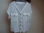 chemisier blanc PROMOD T 38 neuf, Neuf, Taille 38/40 (M), Enlèvement ou Envoi, Promod