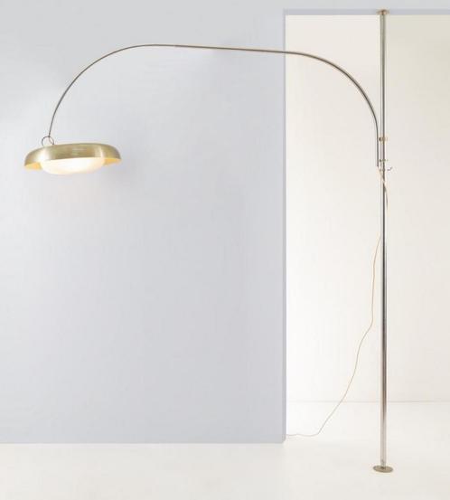 Pirro Cuniberti boog lamp - Sirrah 1970, Huis en Inrichting, Lampen | Vloerlampen, Gebruikt, Ophalen