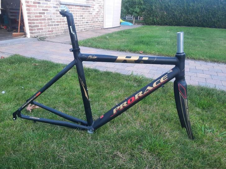 Frameset Prorace Calisto, Fietsen en Brommers, Fietsonderdelen, Zo goed als nieuw, Racefiets, Frame, Ophalen